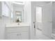 Bathroom featuring a vanity, sink and a view to a tub and a toilet room at 3741 Cape York Trce, Alpharetta, GA 30022