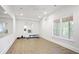 Gym area featuring a large mirror, recessed lighting, and a ceiling fan at 3741 Cape York Trce, Alpharetta, GA 30022