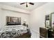Comfortable bedroom with modern furniture and decor at 610 Brickstone Ct, Covington, GA 30016