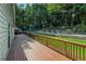 Large back deck showcasing ample space and overlooks a beautiful backyard, perfect for outdoor activities and relaxation at 1920 Daves Creek Trl, Cumming, GA 30041