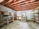 Unfinished basement with workbench, shelving and exterior window, ready for your designs at 2760 Hembree Ne Rd, Marietta, GA 30062
