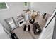 View of the living room showcasing fireplace, natural light and open concept design at 28 Mcevers Branch Ct, Acworth, GA 30101