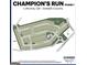 Champion's Run Phase 1 site map in Lithonia, Dekalb County, Georgia, showcasing various homesites at 8593 Secretariat Drive, Lithonia, GA 30058