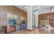 Lobby area showcasing wood paneling, and stylish seating, creating a welcoming ambiance at 2575 Peachtree Ne Rd # 15G, Atlanta, GA 30305