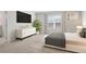 Cozy main bedroom with neutral decor and plenty of natural light at 3382 Monarch Ave, Duluth, GA 30096