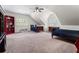 Spacious bedroom featuring vaulted ceilings and two beds at 1824 Mount Paran Nw Rd, Atlanta, GA 30327