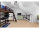 Bedroom featuring loft bed, workspace, and storage at 1824 Mount Paran Nw Rd, Atlanta, GA 30327