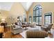 Cozy living room with comfortable seating, large windows, and an open layout at 1824 Mount Paran Nw Rd, Atlanta, GA 30327