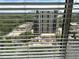 City view from the property through window blinds showcasing surrounding buildings and a tree-filled landscape at 2479 Peachtree Ne Rd # 1714, Atlanta, GA 30305