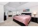 Spacious primary bedroom features a sitting area with fireplace, tray ceiling, and neutral carpeting at 2693 Blairsden Nw Pl, Kennesaw, GA 30144