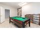 Recreation room featuring a pool table, shelving, and adjoining room at 2693 Blairsden Nw Pl, Kennesaw, GA 30144