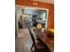 Traditional kitchen featuring stainless steel appliances and gray cabinets at 726 Shoreline Se Trl, Conyers, GA 30094