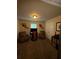 Carpeted bonus room includes two chairs and window with a view at 124 Gorham Gates Ct, Hiram, GA 30141