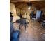 A well-lit shed ready for your favorite hobby or workspace at 124 Gorham Gates Ct, Hiram, GA 30141