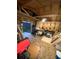 Wood shed showcasing woodworking equipment, tools, and open access at 124 Gorham Gates Ct, Hiram, GA 30141