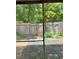 View of a backyard through a glass door at 1807 Ashborough Se Cir # B, Marietta, GA 30067