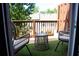 Cozy balcony with seating, perfect for enjoying outdoor views and fresh air at 920 Society Sw Cir, Atlanta, GA 30331