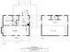 Floor plan for a two story home featuring a living room, kitchen, and two bathrooms at 5642 Dorsett Shoals Rd, Douglasville, GA 30135