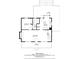 Floor plan for first floor featuring a living room, kitchen, and bathroom at 5642 Dorsett Shoals Rd, Douglasville, GA 30135