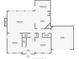 Detailed floor plan showcasing the layout of the home's rooms at 5686 Grindstone Dr, Buford, GA 30518
