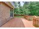 Spacious backyard deck perfect for outdoor entertaining and relaxation at 805 Cog Hl, Mcdonough, GA 30253
