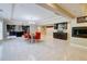 Spacious room with modern kitchen, dining area and cozy living space at 805 Cog Hl, Mcdonough, GA 30253