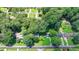 Aerial view of the neighborhood showcasing lush greenery and well-maintained homes at 1970 Fisher Ne Trl, Atlanta, GA 30345