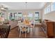 Elegant dining area with natural light and seamless flow to living spaces at 4160 Grandview Vista St, Cumming, GA 30028