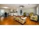 Spacious open layout connecting the living, dining, and kitchen areas at 3645 Shrewsbury Ct, Snellville, GA 30039
