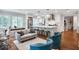 Beautiful kitchen featuring an open layout, stainless steel appliances, and breakfast bar at 377 Camden Ne Rd, Atlanta, GA 30309