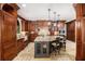 Spacious kitchen with large island and custom wood cabinetry at 1155 Admiral Xing, Alpharetta, GA 30005