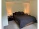 This is a cozy bedroom with soft lighting and a comfortable bed at 4325 Dawning Ln, Douglasville, GA 30135