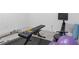 Small workout area featuring various exercise equipment at 5070 Hensley Dr, Atlanta, GA 30338
