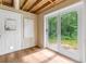 Finished basement with wooden floors, access to backyard, and ample space at 514 Macedonia Forest Circle Cir, Canton, GA 30115