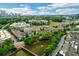 Beautiful aerial view of the property near the golf course, neighborhood, and downtown at 400 17Th Nw St # 2412, Atlanta, GA 30363