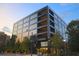 Exterior view of a modern apartment building with multiple floors and balconies at 400 17Th Nw St # 2412, Atlanta, GA 30363