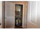 The utility closet houses the hot water tank, and air conditioning system at 400 17Th Nw St # 2412, Atlanta, GA 30363