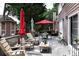 Relaxing deck area with comfortable seating, perfect for outdoor enjoyment at 914 Wenham Ln, Lawrenceville, GA 30044