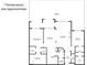 Detailed floor plan showcasing the layout of the home, including room dimensions and key features at 211 Colonial Homes Nw Dr # 1102, Atlanta, GA 30309