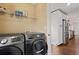 Convenient laundry room located near the kitchen and featuring modern appliances at 2983 Albright Nw Commons, Kennesaw, GA 30144