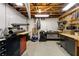 Basement with lots of tools and workspace at 1508 Brianwood Rd # 1508, Decatur, GA 30033