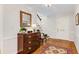 Inviting foyer with hardwood floors, classic decor, and a staircase at 1508 Brianwood Rd # 1508, Decatur, GA 30033