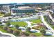 A community view shows the meticulously designed common area with lush gardens and scenic water fountains at 229 Devonwood Dr, Atlanta, GA 30328