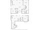 Combined floor plans of the first floor and basement including room dimensions at 132 Lakeshore Dr, Roswell, GA 30075