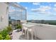 Balcony with seating, potted plants, and expansive city views at 2828 Peachtree Nw Rd # P 3300, Atlanta, GA 30305