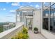 Balcony with plants, a distant city view, and access to an indoor dining area at 2828 Peachtree Nw Rd # P 3300, Atlanta, GA 30305