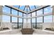 Beautifully designed bathroom featuring modern fixtures and stunning city views through large windows at 2828 Peachtree Nw Rd # P 3300, Atlanta, GA 30305
