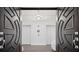 Elegant residential entrance with detailed doors and stylish lighting at 2828 Peachtree Nw Rd # P 3300, Atlanta, GA 30305