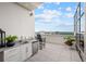Outdoor patio featuring a full kitchen and spectacular city views at 2828 Peachtree Nw Rd # P 3300, Atlanta, GA 30305