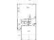 Detailed floorplan showcasing the layout of the main floor, including the kitchen and living areas at 228 Stone Park Dr, Woodstock, GA 30188